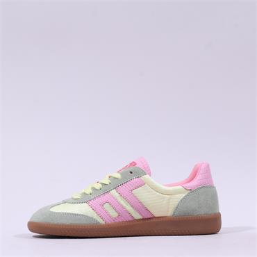 Back 70 Ghost Gumsole Retro Trainer - Light Yellow